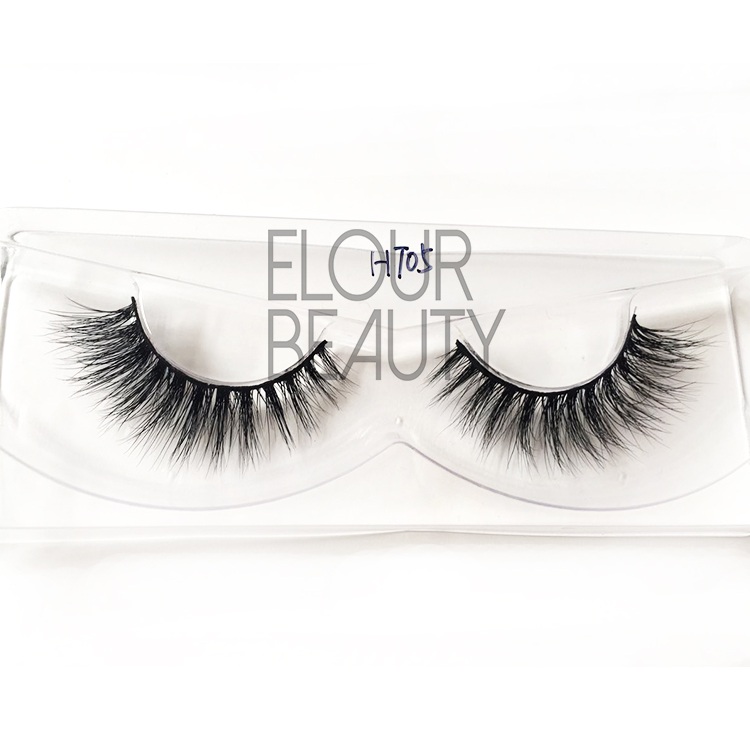 Durable long lasting real mink 3D lashes in wholesale EJ24